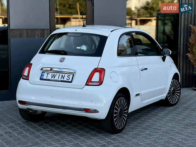 Белый Фиат 500, объемом двигателя 1.24 л и пробегом 46 тыс. км за 9500 $, фото 3 на Automoto.ua