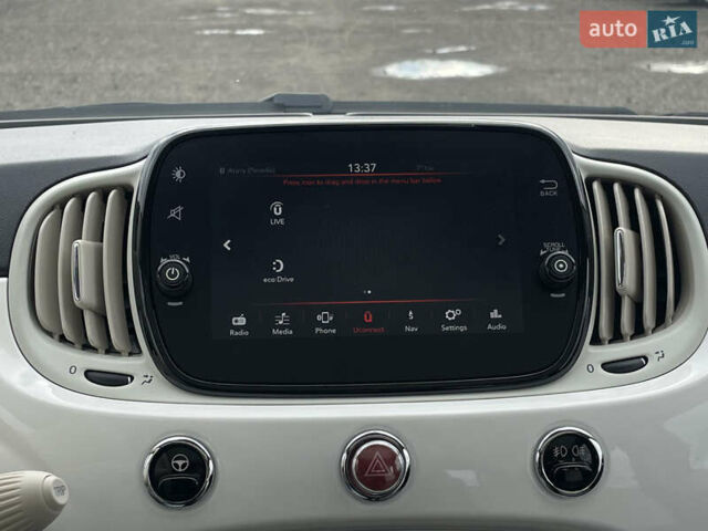 Белый Фиат 500, объемом двигателя 1.2 л и пробегом 97 тыс. км за 9300 $, фото 45 на Automoto.ua