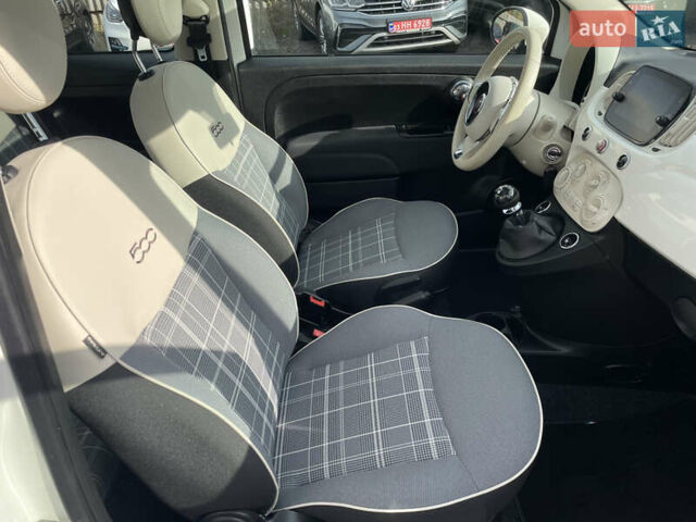 Белый Фиат 500, объемом двигателя 1.2 л и пробегом 97 тыс. км за 9300 $, фото 23 на Automoto.ua