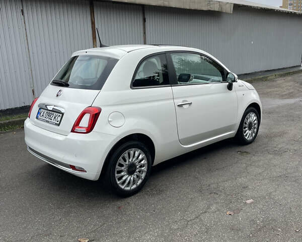 Белый Фиат 500, объемом двигателя 1.24 л и пробегом 7 тыс. км за 14700 $, фото 5 на Automoto.ua