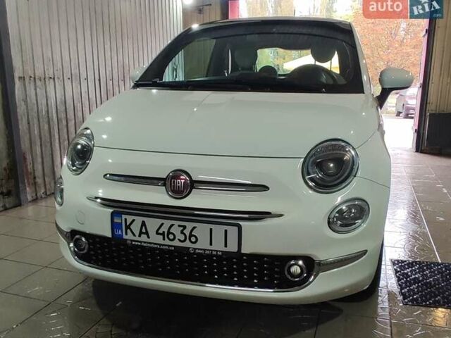 Белый Фиат 500, объемом двигателя 1.24 л и пробегом 5 тыс. км за 15000 $, фото 6 на Automoto.ua