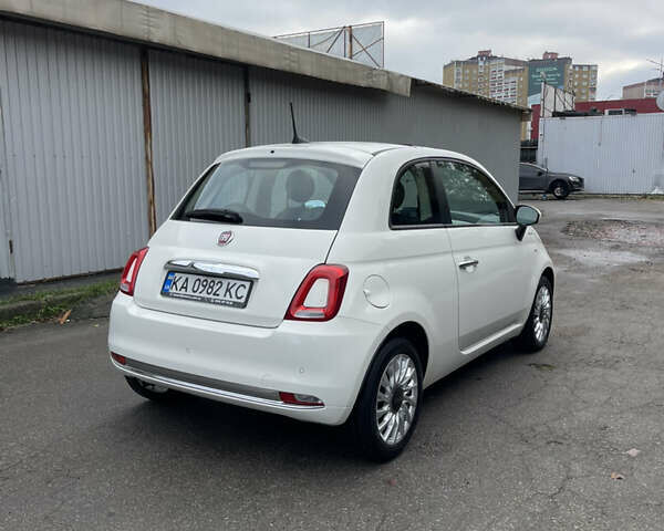 Белый Фиат 500, объемом двигателя 1.24 л и пробегом 7 тыс. км за 14700 $, фото 4 на Automoto.ua