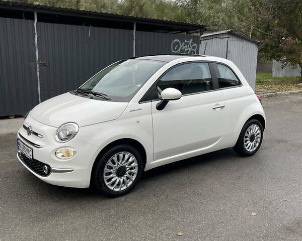 Белый Фиат 500, объемом двигателя 1.24 л и пробегом 7 тыс. км за 14700 $, фото 1 на Automoto.ua