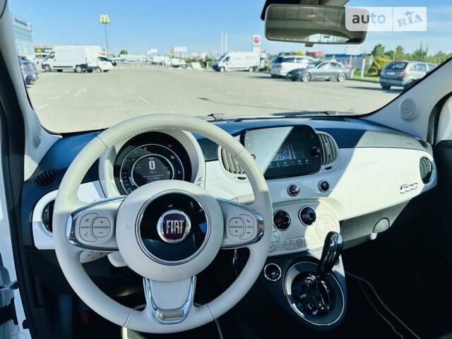 Белый Фиат 500, объемом двигателя 1.24 л и пробегом 4 тыс. км за 16500 $, фото 23 на Automoto.ua