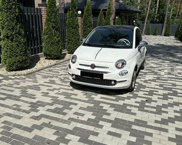 Белый Фиат 500, объемом двигателя 1.24 л и пробегом 13 тыс. км за 15200 $, фото 1 на Automoto.ua