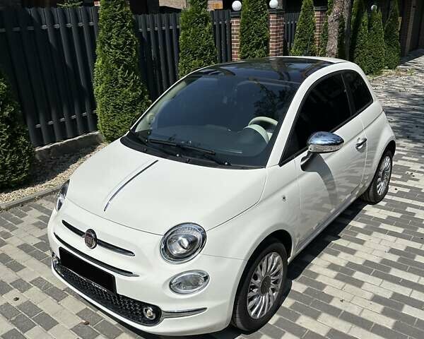 Білий Фіат 500, об'ємом двигуна 1.24 л та пробігом 8 тис. км за 16000 $, фото 5 на Automoto.ua
