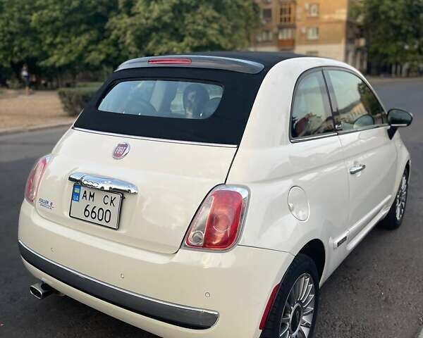 Белый Фиат 500, объемом двигателя 1.37 л и пробегом 158 тыс. км за 7500 $, фото 4 на Automoto.ua