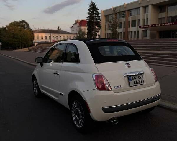 Белый Фиат 500, объемом двигателя 1.37 л и пробегом 158 тыс. км за 7500 $, фото 5 на Automoto.ua