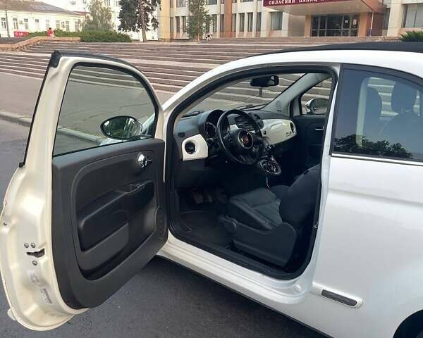 Белый Фиат 500, объемом двигателя 1.37 л и пробегом 158 тыс. км за 7400 $, фото 1 на Automoto.ua