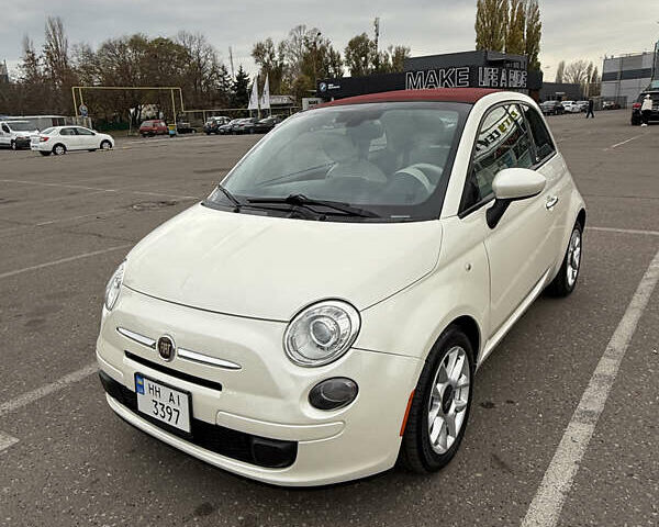 Белый Фиат 500, объемом двигателя 1.4 л и пробегом 68 тыс. км за 12000 $, фото 1 на Automoto.ua