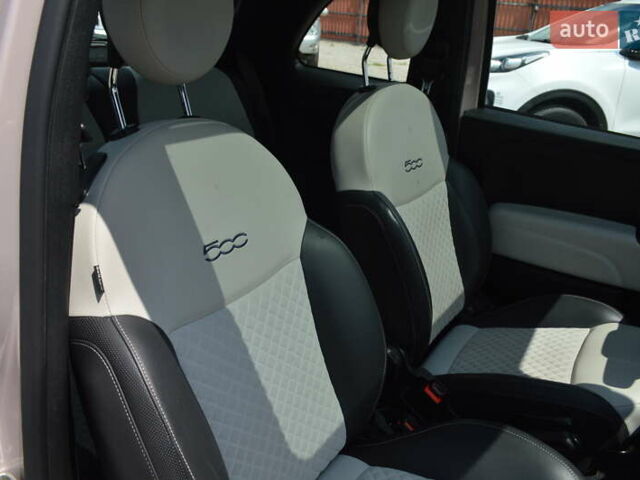 Бежевый Фиат 500, объемом двигателя 1.24 л и пробегом 36 тыс. км за 12800 $, фото 14 на Automoto.ua