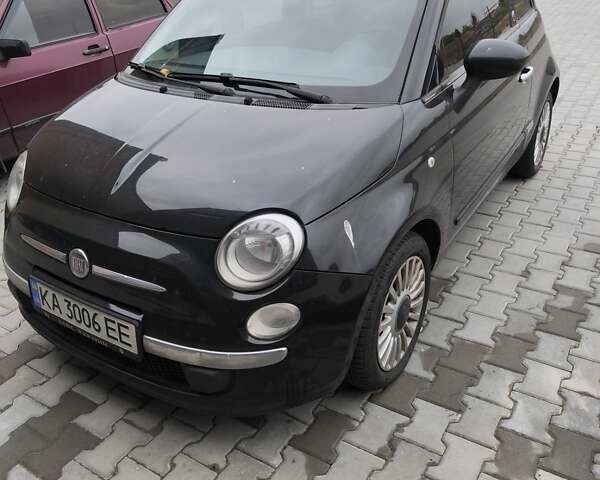 Черный Фиат 500, объемом двигателя 1.2 л и пробегом 199 тыс. км за 6500 $, фото 2 на Automoto.ua