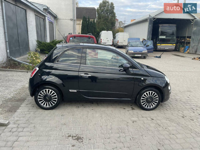 Черный Фиат 500, объемом двигателя 1.24 л и пробегом 235 тыс. км за 6600 $, фото 3 на Automoto.ua