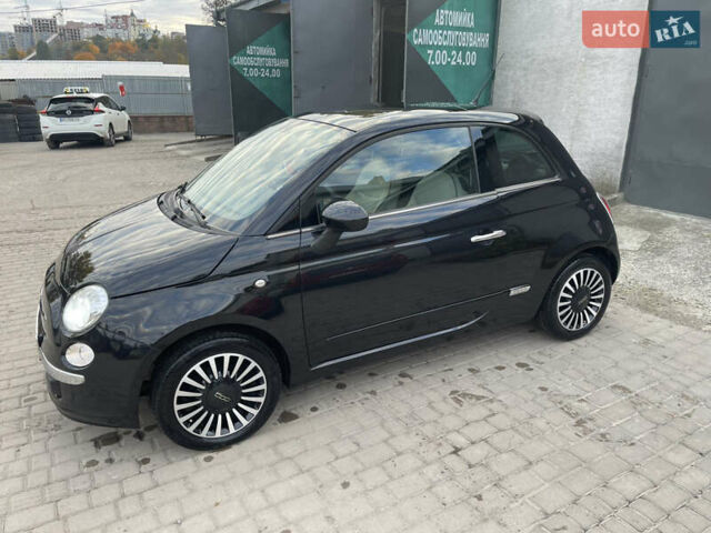 Черный Фиат 500, объемом двигателя 1.24 л и пробегом 235 тыс. км за 6600 $, фото 4 на Automoto.ua