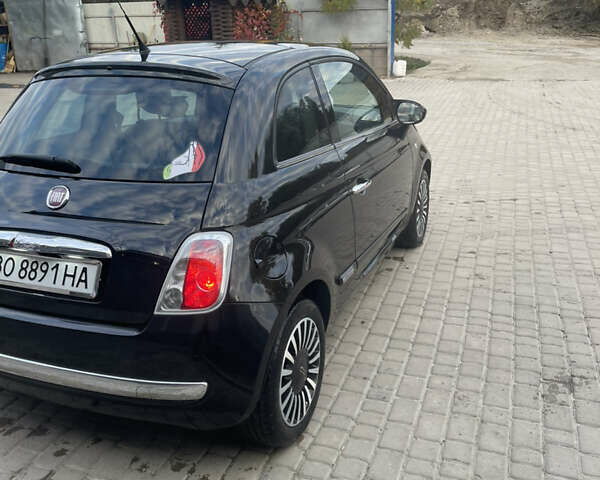 Черный Фиат 500, объемом двигателя 1.24 л и пробегом 238 тыс. км за 6100 $, фото 4 на Automoto.ua
