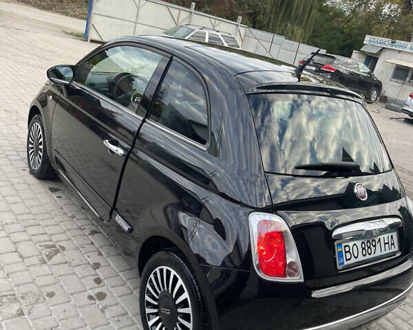 Черный Фиат 500, объемом двигателя 1.24 л и пробегом 235 тыс. км за 6600 $, фото 6 на Automoto.ua