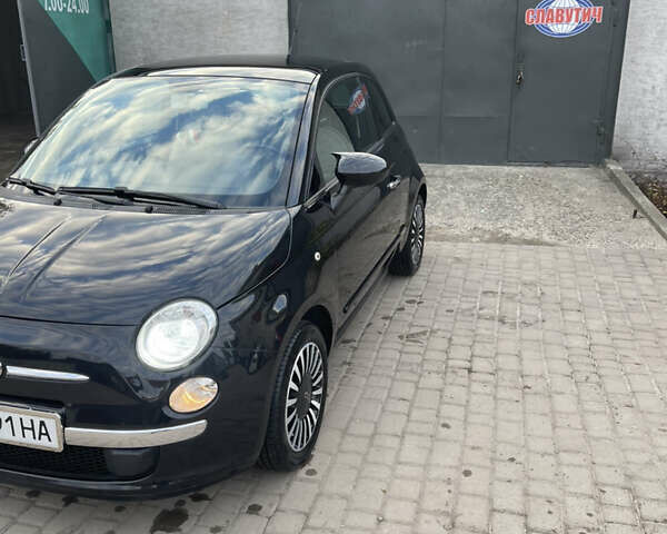 Черный Фиат 500, объемом двигателя 1.24 л и пробегом 238 тыс. км за 6100 $, фото 2 на Automoto.ua