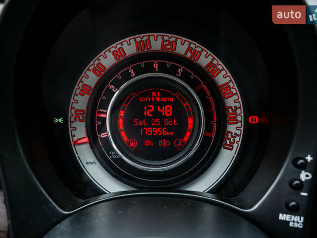 Черный Фиат 500, объемом двигателя 1.24 л и пробегом 180 тыс. км за 6800 $, фото 7 на Automoto.ua