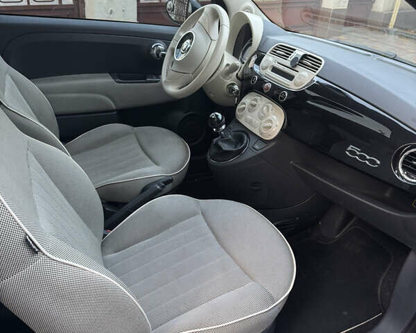 Черный Фиат 500, объемом двигателя 1.24 л и пробегом 168 тыс. км за 6000 $, фото 7 на Automoto.ua