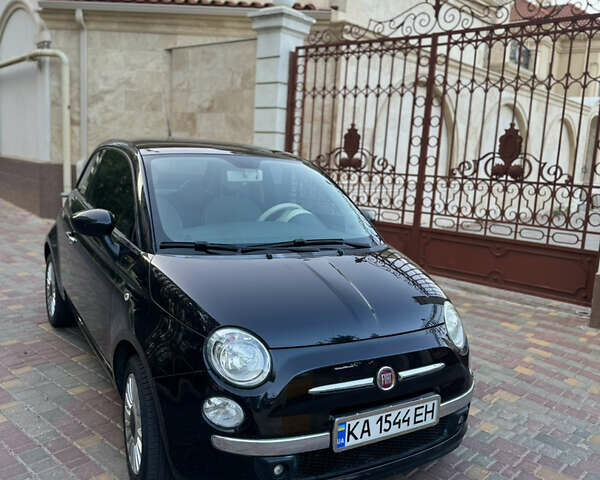 Черный Фиат 500, объемом двигателя 1.24 л и пробегом 168 тыс. км за 6000 $, фото 1 на Automoto.ua
