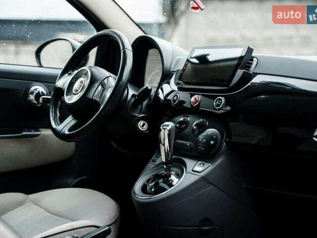 Черный Фиат 500, объемом двигателя 1.24 л и пробегом 180 тыс. км за 6800 $, фото 1 на Automoto.ua