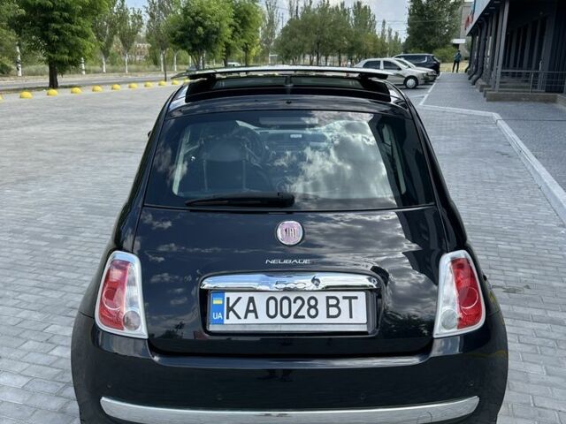 Черный Фиат 500, объемом двигателя 1.2 л и пробегом 135 тыс. км за 5700 $, фото 3 на Automoto.ua