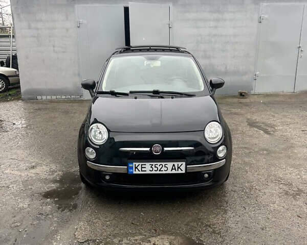 Черный Фиат 500, объемом двигателя 1.25 л и пробегом 133 тыс. км за 5700 $, фото 1 на Automoto.ua