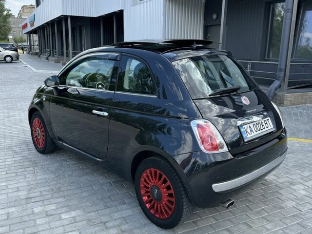 Черный Фиат 500, объемом двигателя 1.2 л и пробегом 135 тыс. км за 5700 $, фото 4 на Automoto.ua