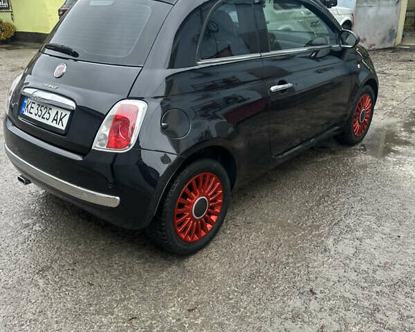 Черный Фиат 500, объемом двигателя 1.25 л и пробегом 133 тыс. км за 5700 $, фото 5 на Automoto.ua