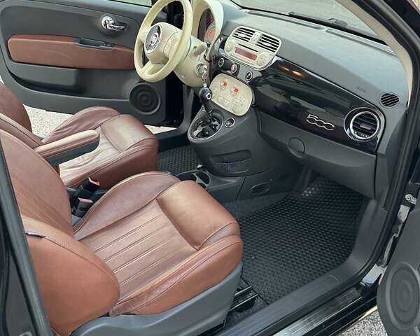 Черный Фиат 500, объемом двигателя 1.37 л и пробегом 138 тыс. км за 8500 $, фото 48 на Automoto.ua