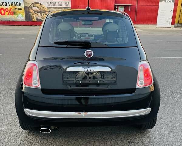 Черный Фиат 500, объемом двигателя 1.37 л и пробегом 138 тыс. км за 8500 $, фото 12 на Automoto.ua