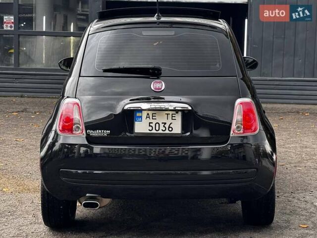 Фиат 500 2012 в Днепре (Днепропетровске) на Automoto.ua Черный Фиат 500, объемом двигателя 1.37 л и пробегом 249 тыс. км за 6600 $, фото 5 на Automoto.ua