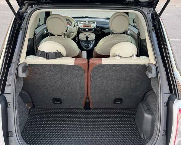 Черный Фиат 500, объемом двигателя 1.37 л и пробегом 138 тыс. км за 8500 $, фото 52 на Automoto.ua