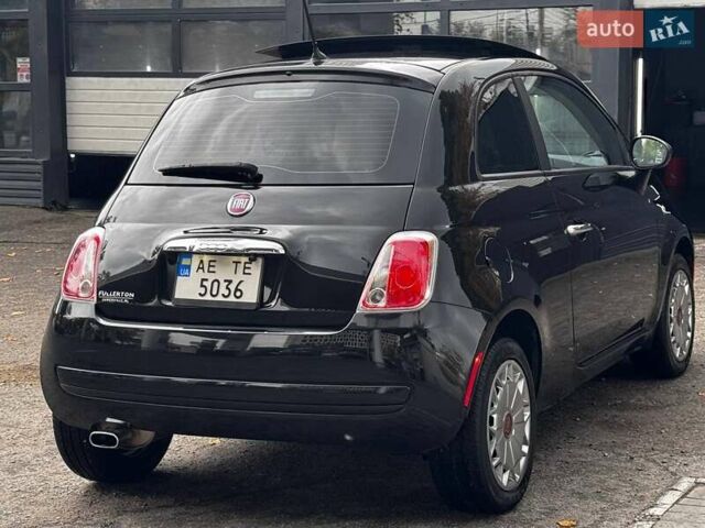 Фиат 500 2012 в Днепре (Днепропетровске) на Automoto.ua Черный Фиат 500, объемом двигателя 1.37 л и пробегом 249 тыс. км за 6600 $, фото 6 на Automoto.ua