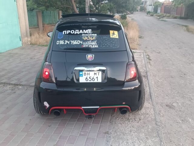 Черный Фиат 500, объемом двигателя 1.4 л и пробегом 115 тыс. км за 10500 $, фото 2 на Automoto.ua