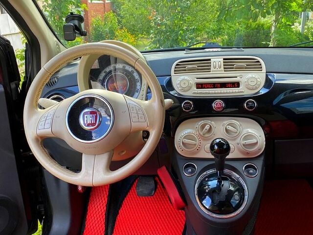 Черный Фиат 500, объемом двигателя 1.4 л и пробегом 180 тыс. км за 6400 $, фото 5 на Automoto.ua