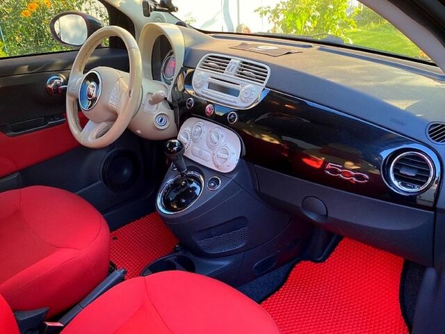 Черный Фиат 500, объемом двигателя 1.4 л и пробегом 180 тыс. км за 6400 $, фото 6 на Automoto.ua