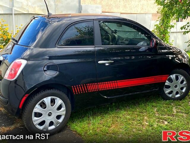 Черный Фиат 500, объемом двигателя 1.4 л и пробегом 180 тыс. км за 6400 $, фото 3 на Automoto.ua