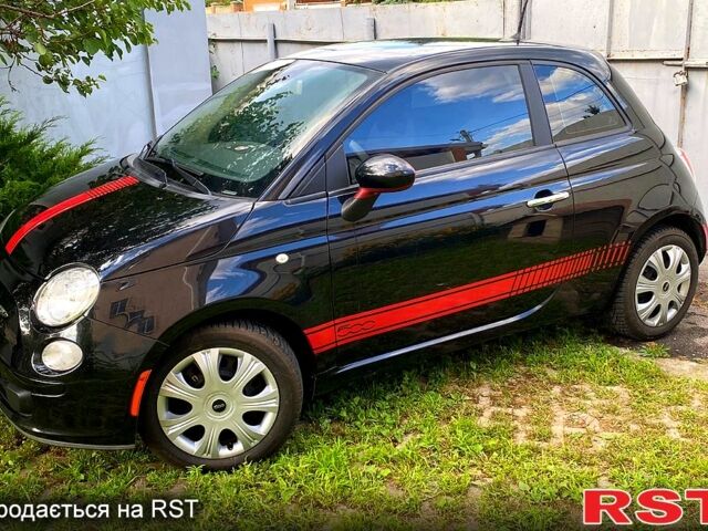 Черный Фиат 500, объемом двигателя 1.4 л и пробегом 180 тыс. км за 6400 $, фото 1 на Automoto.ua