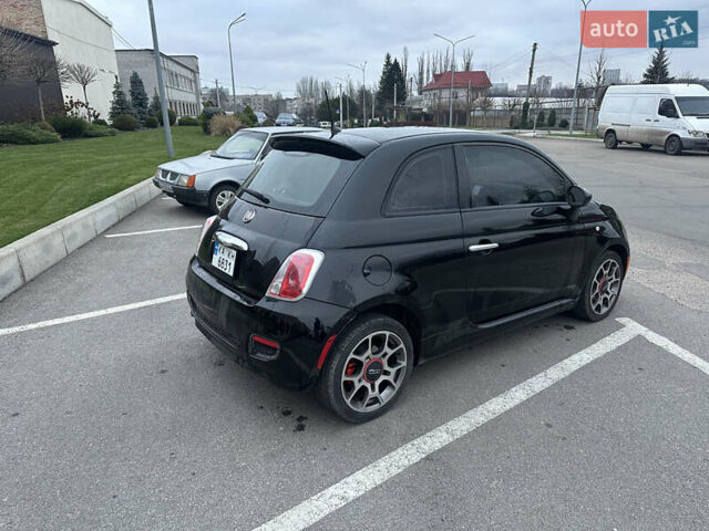 Черный Фиат 500, объемом двигателя 1.37 л и пробегом 190 тыс. км за 6500 $, фото 4 на Automoto.ua