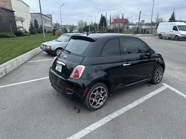 Чорний Фіат 500, об'ємом двигуна 1.4 л та пробігом 190 тис. км за 6500 $, фото 1 на Automoto.ua