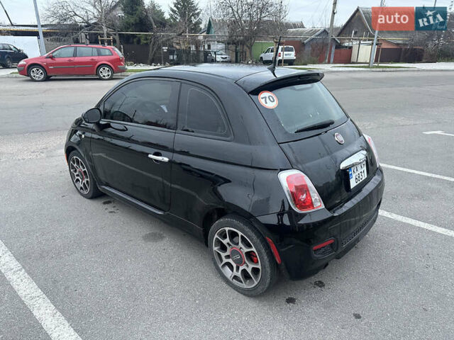 Черный Фиат 500, объемом двигателя 1.37 л и пробегом 190 тыс. км за 6500 $, фото 6 на Automoto.ua