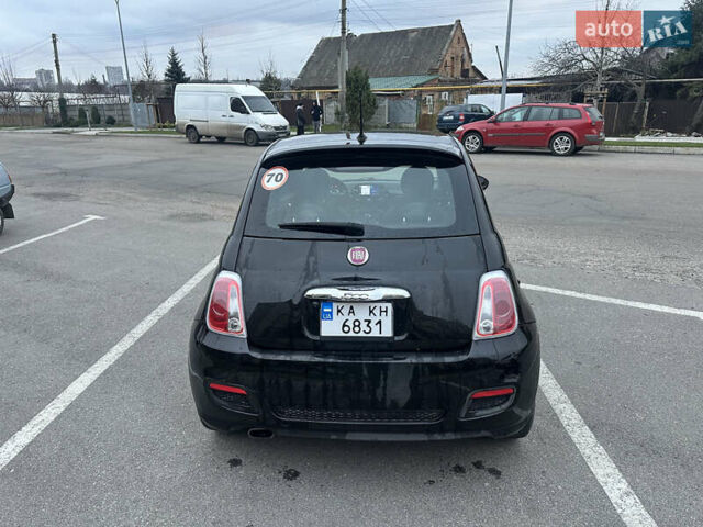Черный Фиат 500, объемом двигателя 1.37 л и пробегом 190 тыс. км за 6500 $, фото 5 на Automoto.ua