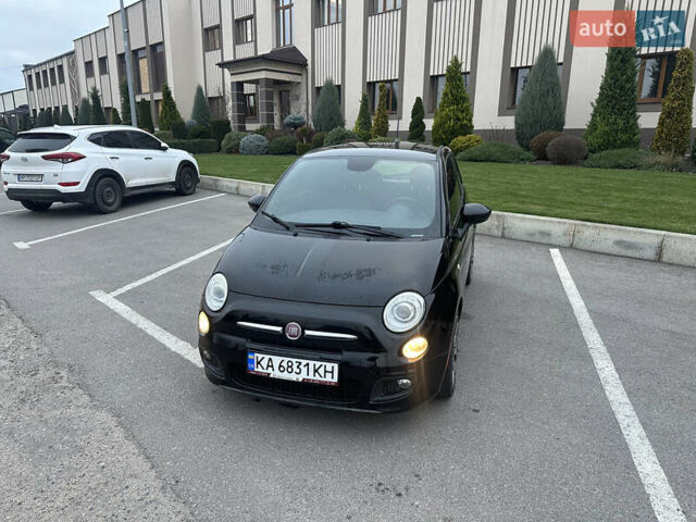 Черный Фиат 500, объемом двигателя 1.37 л и пробегом 190 тыс. км за 6500 $, фото 1 на Automoto.ua