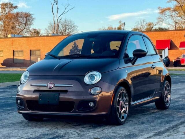 Черный Фиат 500, объемом двигателя 1.4 л и пробегом 78 тыс. км за 5500 $, фото 2 на Automoto.ua