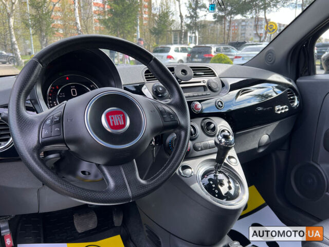Черный Фиат 500, объемом двигателя 1.4 л и пробегом 120 тыс. км за 9900 $, фото 15 на Automoto.ua