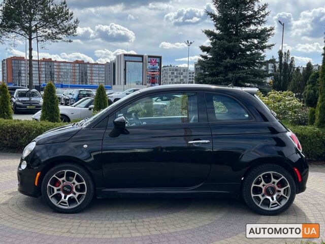 Черный Фиат 500, объемом двигателя 1.4 л и пробегом 120 тыс. км за 9900 $, фото 3 на Automoto.ua