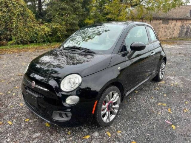 Черный Фиат 500, объемом двигателя 1.4 л и пробегом 119 тыс. км за 3000 $, фото 2 на Automoto.ua