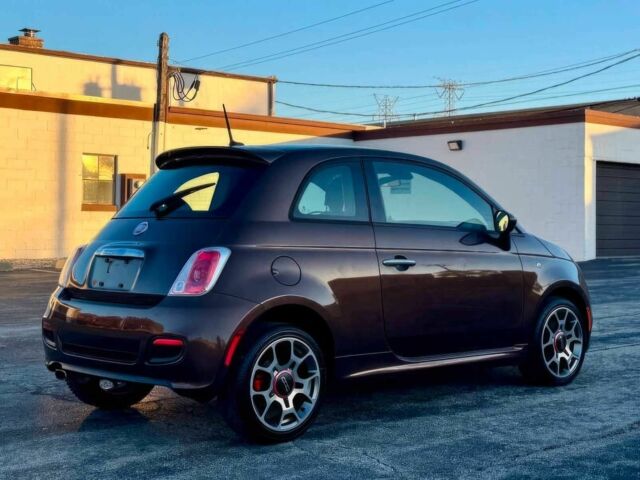 Черный Фиат 500, объемом двигателя 1.4 л и пробегом 78 тыс. км за 5500 $, фото 7 на Automoto.ua