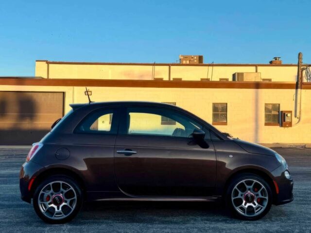 Черный Фиат 500, объемом двигателя 1.4 л и пробегом 78 тыс. км за 5500 $, фото 3 на Automoto.ua